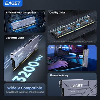 RAM DDR4 EAGET 16GB 3200MHz Desktop