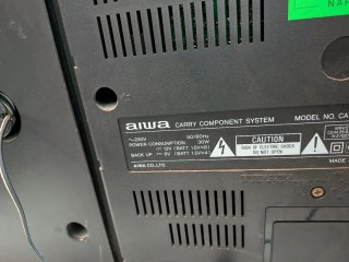 Stereo Aiwa CA-DW500Z - Lettore CD e Cassette