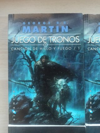 Pack libros juego de tronos