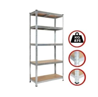 Set  due Scaffali metallo e legno