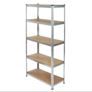 Set  due Scaffali metallo e legno
