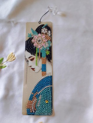 Segnalibro Geisha Diamond Painting