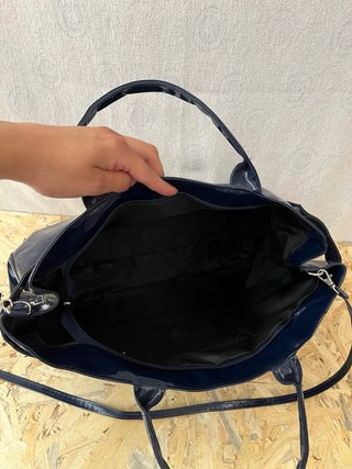 Borsa D&G lucida effetto vernice vintage y2k