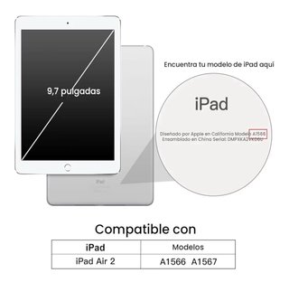 Funda iPad Air 2 JTech Verde.