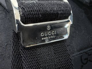 Mochila Gucci GG Monogram Negra