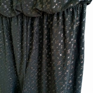 Mono negro brillos talla XL / 42
