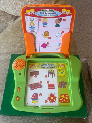Ordenador infantil Super Quiz educativo