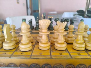 Scacchiera in legno