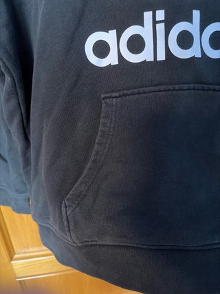 Sudadera con capucha Adidas negra
