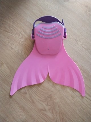 Aleta Sirena Ajustable Rosa y Morado