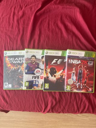 Giochi Xbox 360: Gears of War, FIFA 12, F1