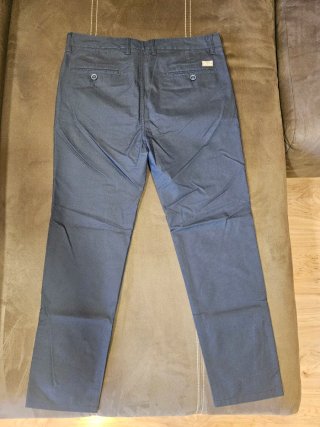 Pantalón Chino Slim Spagnolo Azul Talla 42