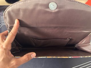 Bolso de mano con estampado floral