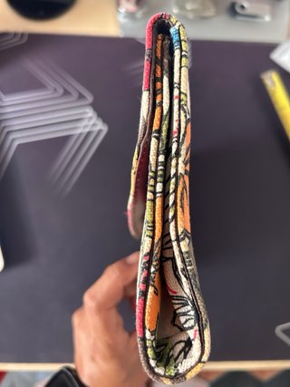 Bolso de mano con estampado floral