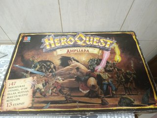 Heroquest Ampliada MB Juegos + lord brujo