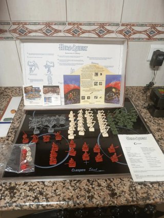 Heroquest Ampliada MB Juegos + lord brujo