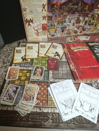 Heroquest Ampliada MB Juegos + lord brujo