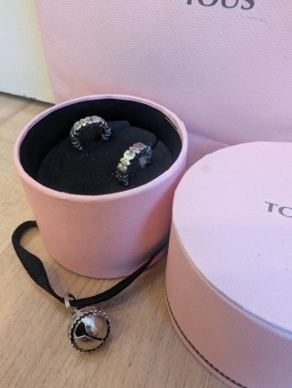 Pendientes TOUS Oso Plata