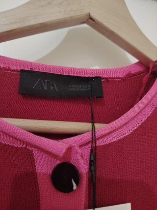 Chaqueta de punto color block