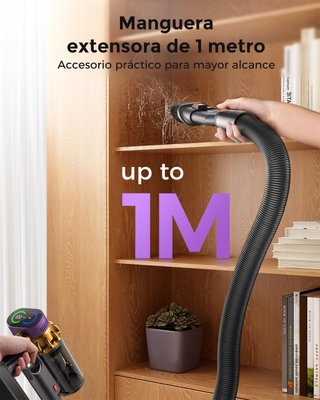 SIN ABRIR Aspiradora Inalámbrica 600W 68Kpa 1.8L