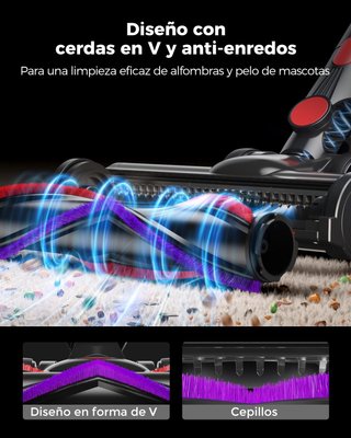 SIN ABRIR Aspiradora Inalámbrica 600W 68Kpa 1.8L