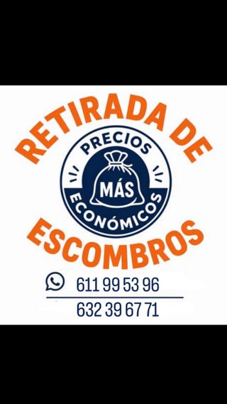 Recogida y retirada de escombros