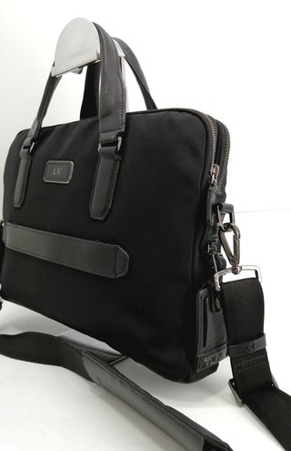Maletín Tumi Harrison Sycamore Nylon Negro