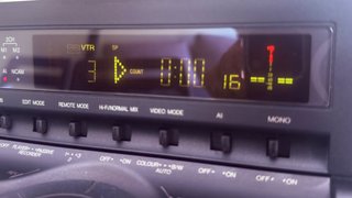 Panasonic grabador reproductor Super VHS TBC Japan