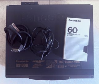 Panasonic grabador reproductor Super VHS TBC Japan