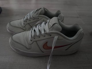 Deportivas Nike Ebernon Low Blancas y Rosas T40