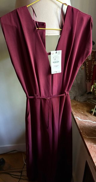 Mono Zara Burdeos Talla S