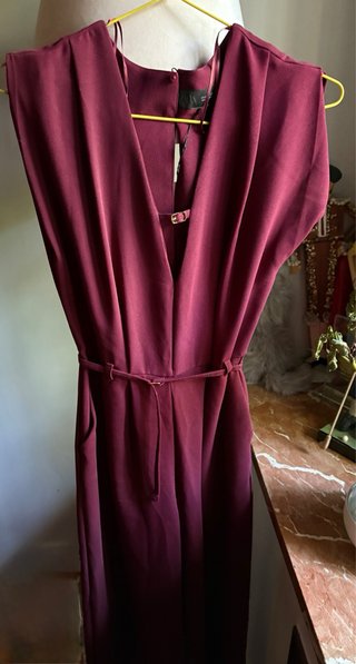 Mono Zara Burdeos Talla S