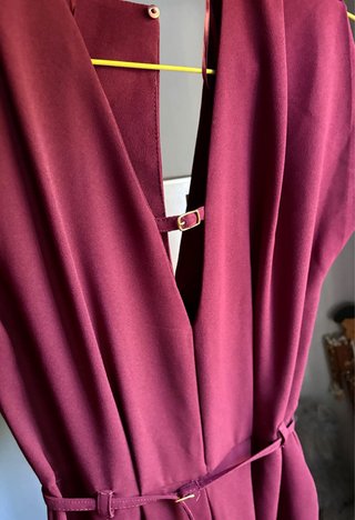 Mono Zara Burdeos Talla S