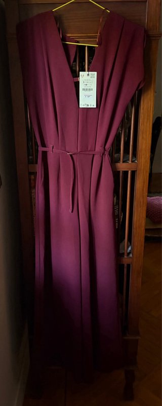 Mono Zara Burdeos Talla S