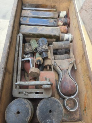 Material de imprenta antiguo