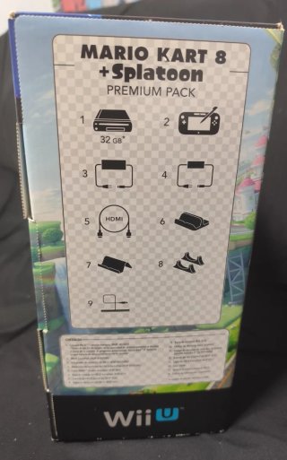Nintendo Wii U Premium Pack Mario Kart 8 + Splatoo