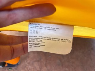 Cuna de viaje y fundas El Corte Inglés