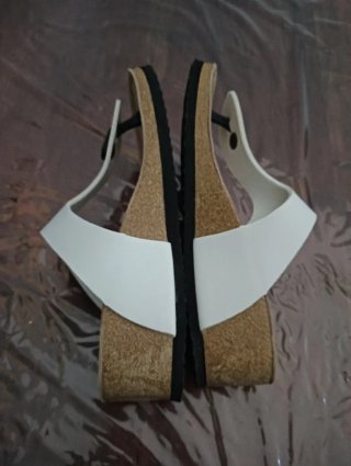 Ciabatte donna bianche e beige