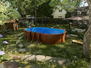 Piscina Gre Ovalada 730x375x120cm