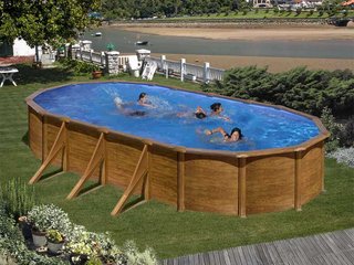 Piscina Gre Ovalada 730x375x120cm
