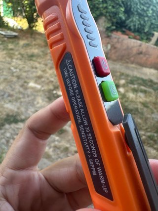 Detector Gas TopTes PT177 Alarma Audible/Visual