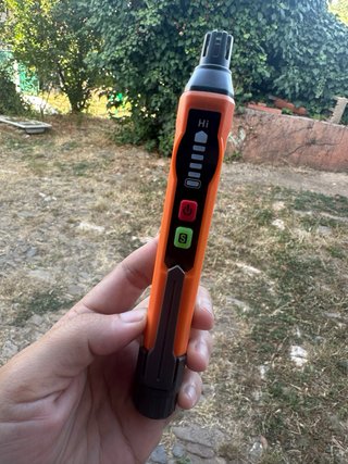 Detector Gas TopTes PT177 Alarma Audible/Visual