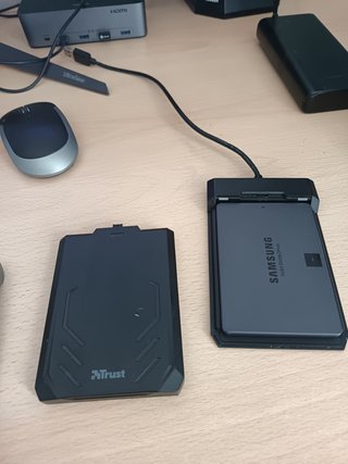 SSD Samsung 860 QVO 1TB + Box USB 3.0 Trust