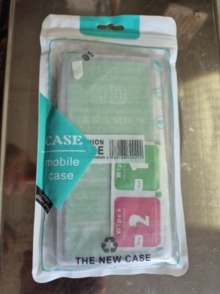 Funda móvil negra con clip para Samsung A51