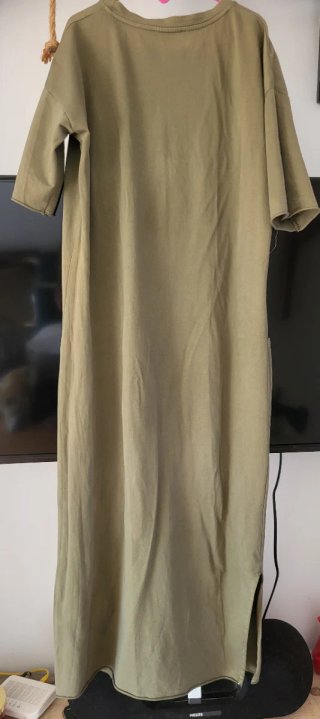 Vestido Pull&Bear caqui talla única