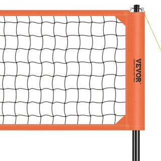 Sistema de Red de Voleibol Portátil para Exterior, Postes de Aluminio de Altura Ajustable, Juego de Voleibol Profesional con Voleibol de PVC, Bomba, Bolsa de Transporte, Red de Voleibol de Alta Re...