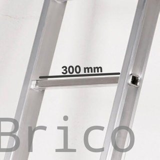 Escalera Aluminio Elite 3x7 - 2,04+2,04+2,04 Metros