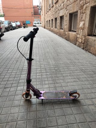 Patinete Oxelo Morado