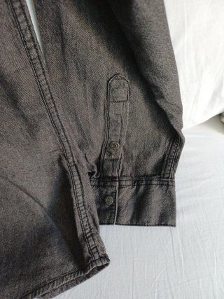 Camisa tejana gris