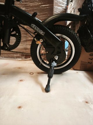 Bicicleta Plegable Negra